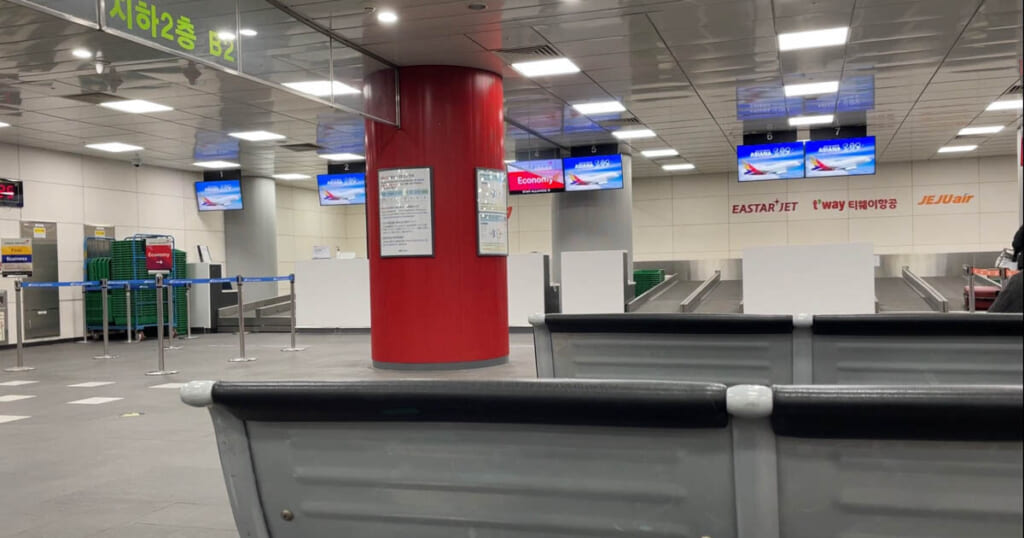 ソウル駅事前チェックイン
